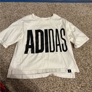 Adidas Kids White Shirt
